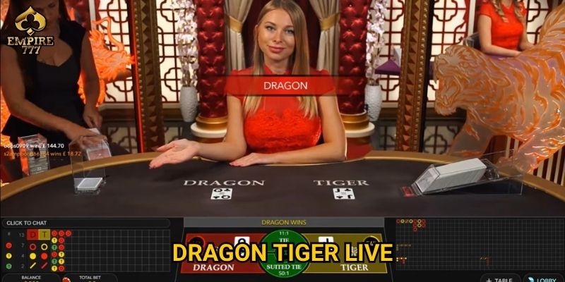Dragon tiger live tại Empire777 có thực sự dễ thắng?