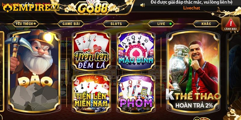 Go88 là nền tảng cá cược uy tín, khẳng định vị thế trên thị trường giải trí