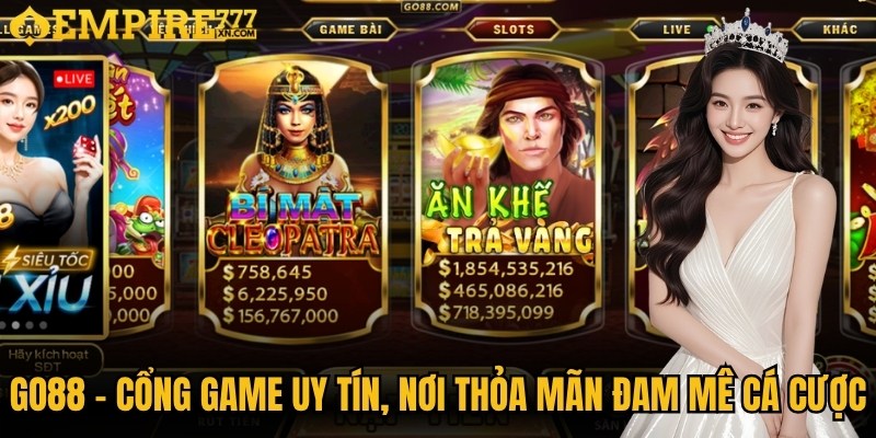 Go88 - Cổng Game Uy Tín, Nơi Thỏa Mãn Đam Mê Cá Cược 1 Go88